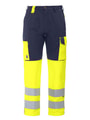 Werkbroek Projob 6501 geel marine